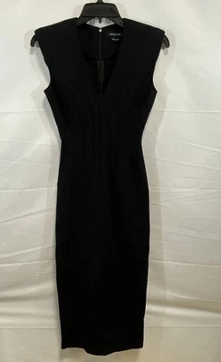 Marciano Women's Black Solid Sleeveless Sheath Dress Size 2 - Image 1 of 4