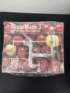 Norpro APPLE-MATE 3 Apple PARER CORER CORER PELADOR Abrazadera  - Imagen 1 de 6