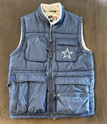 Chaleco táctico Puma Dallas Cowboys NFL cremallera completa niños grande 14-16/hombre pequeño Foto 1 de 4