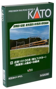 KATO N scale Tokai Area Vehicles Kintetsu 10100 New Vista ModifiedAB 6car 101909 - Picture 1 of 2