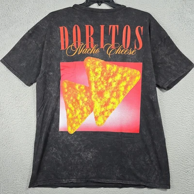 Camisa DORITOS Hombres 2XL XXL Negra Blanqueador Tie Dye Nacho Queso Envejecido Retro Nueva con Etiquetas Foto 1 de 4