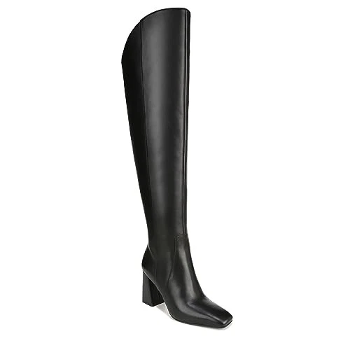 Bota por encima de la rodilla Naturalizer Lyric para mujer de cuero negro 6 M Foto 1 de 1