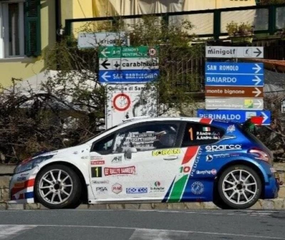1/24 Peugeot 208 R5 T16 Rally Sanremo 2018 Andreucci - Immagine 1 di 2