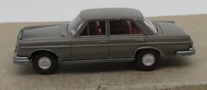 Micro WIKING Ho 1/87 Mercedes Benz 280 S Grau Innen Rot No Box - Bild 1 von 6