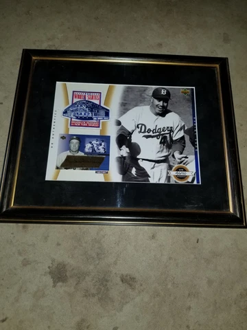 1955 Brooklyn Dodgers World Series Champions  Plaque Cover