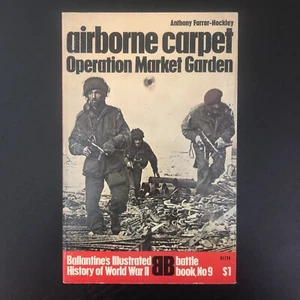 Ballantine's Illustrated History of WWII Battle Book No. 9 Airborne Carpet FE PB - Foto 1 di 10