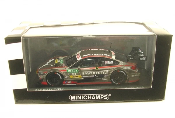 Bmw M4 F82 Puma Team RBM Tom Blomqvist DTM 2015 1/43 Minichamps