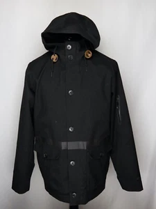 Nike Sportswear Tech Jacket Mens M Medium Woven Hooded Utility Parka 517141 010 - Picture 1 of 16