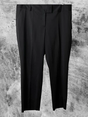 Pantalón a rayas grises APT.9 gancho/cierre/botón/crebilla nuevo con etiquetas Foto 1 de 4