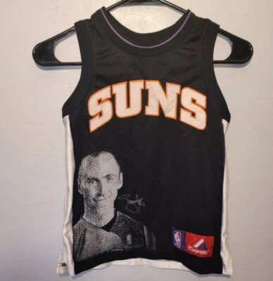 Camiseta Steve Nash #13 Phoenix Suns NBA Shadow Majestic talla 8 niños China Foto 1 de 4