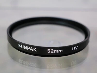 Sunpak Ultraviolet UV 52mm Lens Filter Made in Japan - Image 1 of 3