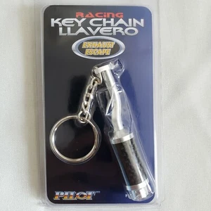 Racing Key Chain - EXHAUST Carbon Fiber (Read description) - Picture 1 of 3