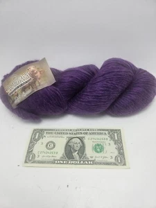 Hilo en cascada - 100 % lana peruana - púrpura suave hilado - 3,5 oz 197 yardas - Lote 1526 - Imagen 1 de 3