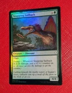 MTG *FOIL * Ixalan Uncommon SNAPPING SAILBACK NM - Imagen 1 de 1