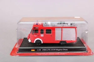 ZT027 Camion pompiers monde 91 1/50 1980 LF8-14530 Magirus Deutz Allemagne - Picture 1 of 6
