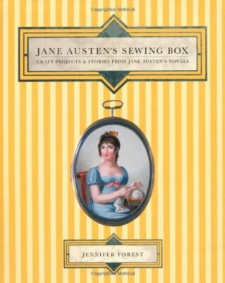 Jane Austen's Sewing Box by Jennifer Forest Paperback Book The Fast Free - Image 1 of 2