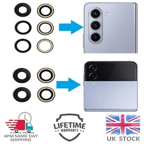 Camera Lens For Samsung Galaxy Z Fold Flip 3 4 5 Back Glass Replacement - Picture 1 of 8