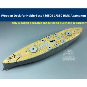 Holzdeck für 1/350 HobbyBoss 86509 HMS Agamenon Schiffsmodell CY350047 - Bild 1 von 6