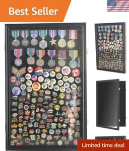 Large Pin Display Case - 25" X 16" Pin Collection Display with 98% UV Protect... - Picture 1 of 10