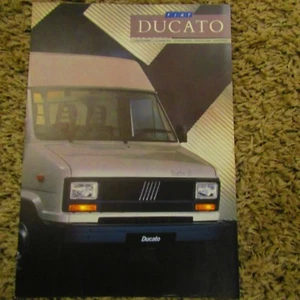 Fiat Ducato Panorama langer kurzer Radstand Van Fahrwerk Fahrerhaus Broschüre Mai 1987 - Bild 1 von 1