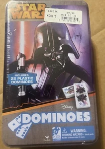 Disney Star Wars Dominoes Game Tin NEW - Picture 1 of 3