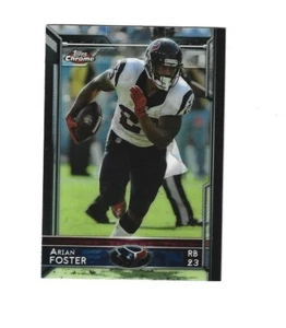 LOTTO DI 25 CARTE 2015 Topps Chrome #38 Arian Foster HOUSTON TEXANS   - Foto 1 di 1