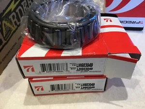 Precision LM603049 Tapered Roller Bearings Pair - Picture 1 of 1