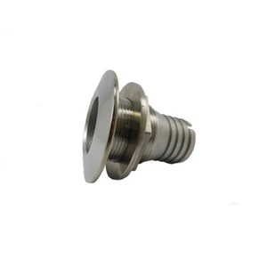 Whitecap 6545 316 Stainless Steel Thru-Hull 1.5 Inch Hose Barb - Imagen 1 de 1