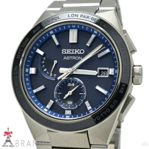 Seiko Astron Nexter Solar Radio Titanium Navy Dial SBXY051 8B63-0BD0 - Picture 1 of 10