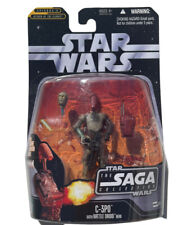 Star Wars Saga Collection C-3PO with Battle Droid Head Action Figure Sealed