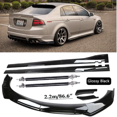 Front Bumper Spoiler Body Kit /Side Skirt/Strut For Acura TL 2004-2008 L++ Foto 1 de 4