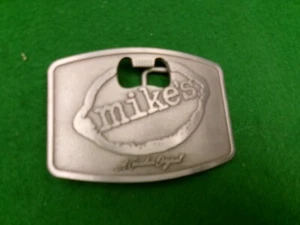 Mikes Hard lemonade belt buckle 3.5" x 2.5" A Canadian Original - Bild 1 von 3