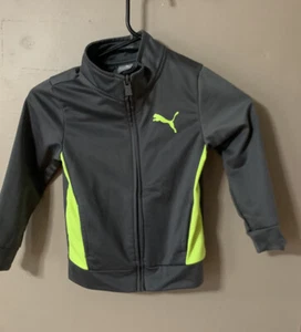 Boys Puma Full Zip Track Jacket Size 4 Preowned - Picture 1 of 6