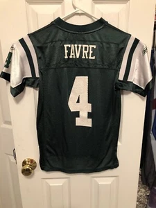 Brett Favre New York Jets Reebok Youth Jersey Size Medium - Picture 1 of 2