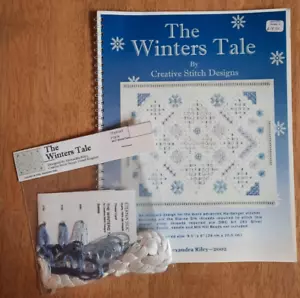 The Winter's Tale Alexandra Riley Hardanger Pattern w/ Thread Creative Stitch - Picture 1 of 4