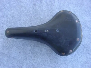 Brooks Leather Bicycle Saddle Brooks Champion B66 Men's Black Mint - Picture 1 of 7