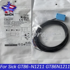 Nuevo En Bolsa Para Sensor Fotoeléctrico SICK GTB6-N1211 GTB6N1211 1052441 - Imagen 1 de 6