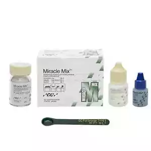 GC Miracle Mix Silver Triple-Cured Reinforced Glass Ionomer Restorative Material - Picture 1 of 3