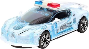 PEBBLE HUG 1:36 Alloy Police Car Pull-Back Car Toy, Sports Car, White - Picture 1 of 4