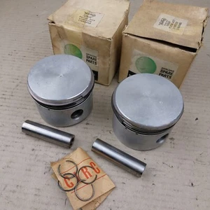 Norton Commando 850 Hepolite Pistons NOS, 06-3838 19102A Standard Size - Picture 1 of 1