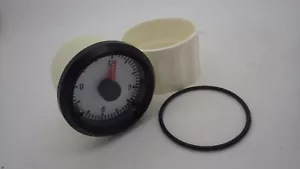 Neu VDO Analog Armaturenbrett Uhr 12V Schwarz Blende Van LKW Wohnmobil Kit Auto - Bild 1 von 2