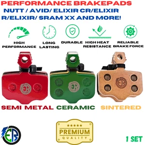 NUTT JAK Bremsbeläge für Bremssattel Kugoo Dualtron Vsett Zero Apollo Speedual Solar - Bild 1 von 17
