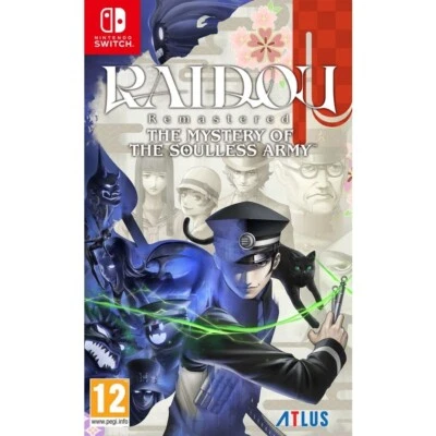 RAIDOU Remastered: The Mystery of the Soulless Army Switch BRAND NEW AND SEALED