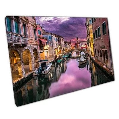 Stunning Venice Italy Canvas Print: Ready-to-Hang Wall Art for Home and Office - Image 1 of 4