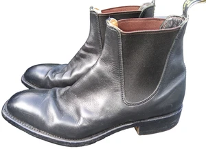 RM Williams Stiefel Schwarz Gärtner Leder Australian Chelsea Herren Stiefel US 11,5 - Bild 1 von 5