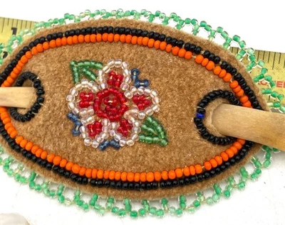 Vintage Hair Comb & Barrette Collection Hand Beaded Piece Lot of 11 - Image 1 of 4