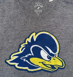 Original League University Of Delaware Fighting Blue Hens Ladies Tee Grey Small - Picture 1 of 6