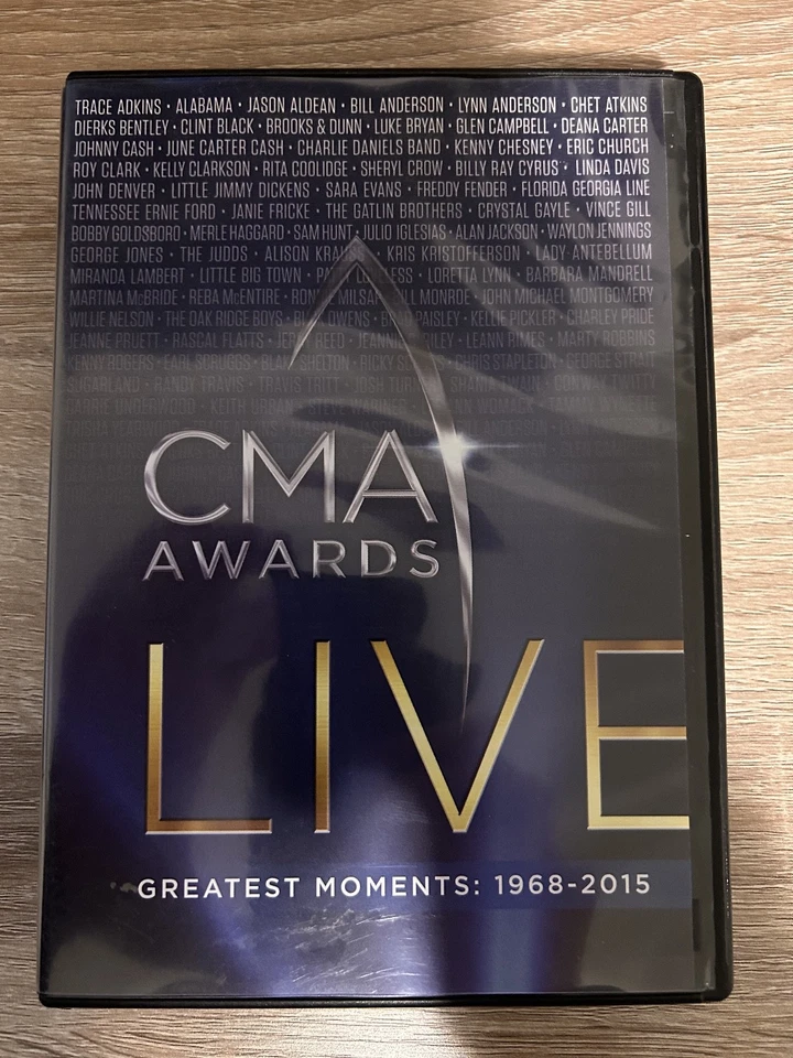 CMA Awards Live Greatest Moments: 1968-2015 (10-DVD Set) 127 Performances! - - Image 1 of 1