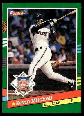 1991 Donruss Kevin Mitchell San Francisco Giants #438 - Image 1 of 2