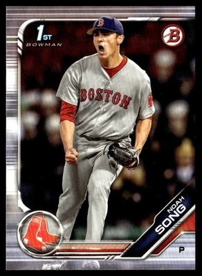2019 Bowman Draft Noah Song Boston Red Sox #BD-99 - Image 1 of 2